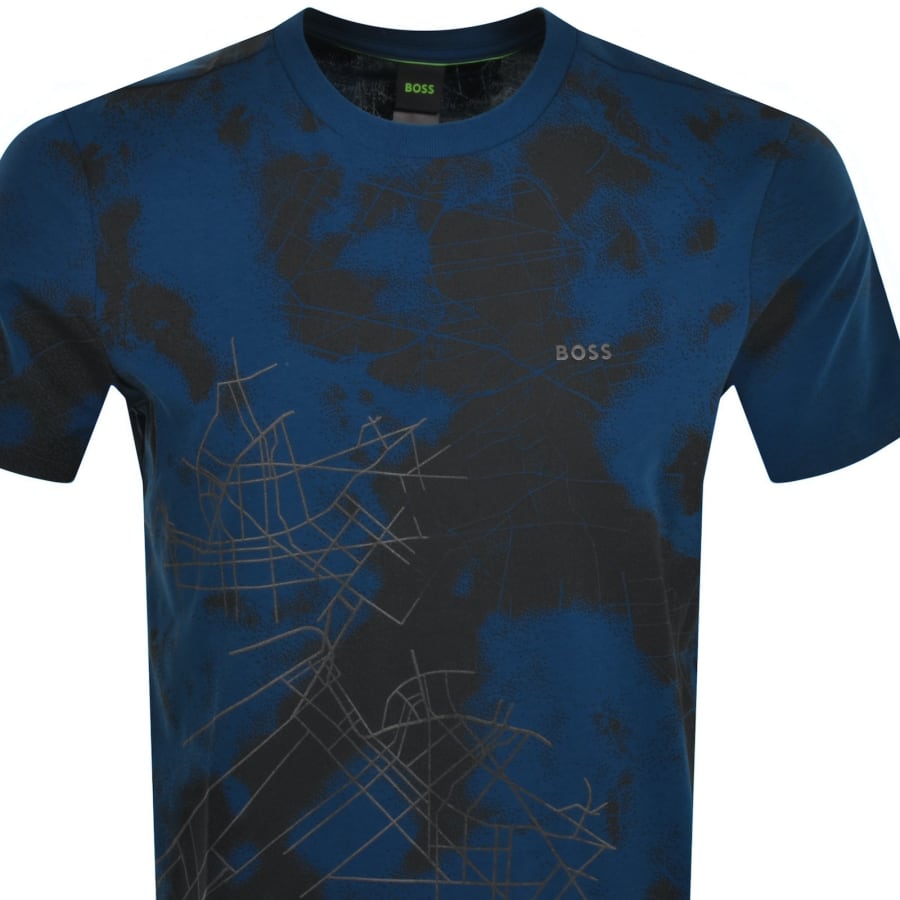BOSS Men s Reflective Print T Shirt